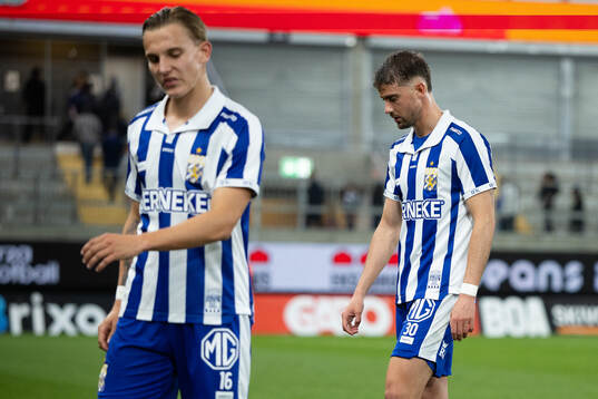 IFK Göteborgs Linus Carlstrand och Ramon Pascal Lundqvist
