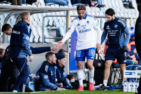 IFK Norrköpings Christoffer Nyman utgår skadad