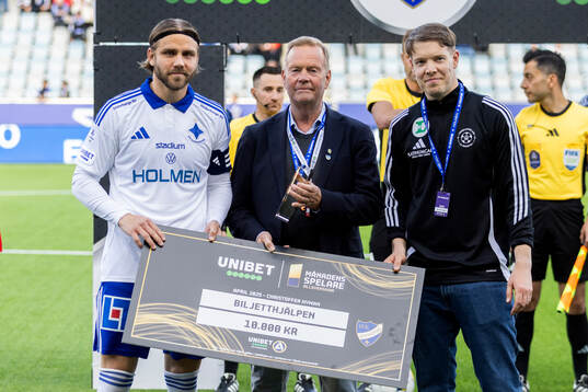 IFK Norrköpings Christoffer Nyman uppmärksammas som