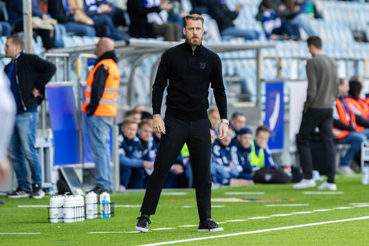 Degerfors tränare William Lundin