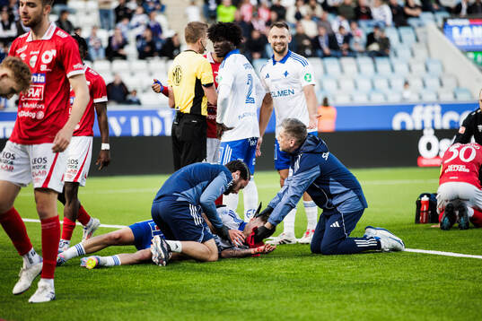 IFK Norrköpings Arnor Traustason får vård