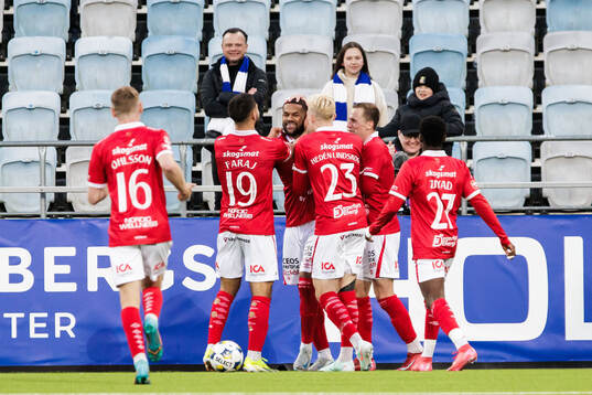 Degerfors Leon Hien jublar