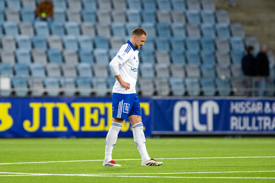IFK Norrköpings Kevin Höög Jansson deppar