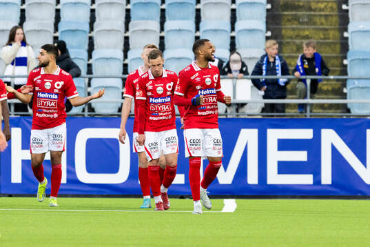 Degerfors Leon Hien jublar