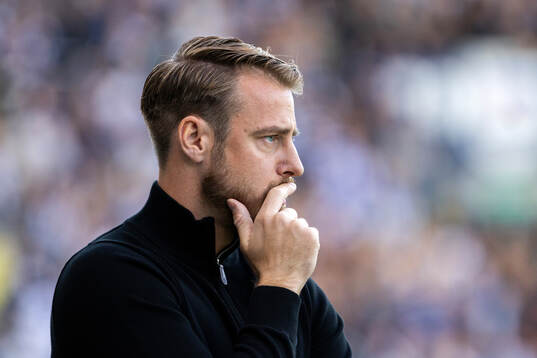 Degerfors tränare William Lundin