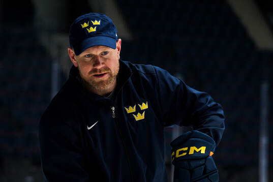 Assistant general manager Patric Hörnqvist of Sweden at a