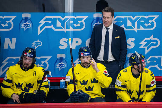 Head coach Sam Hallam of Sweden