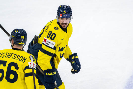 Marcus Johansson of Sweden celebrates