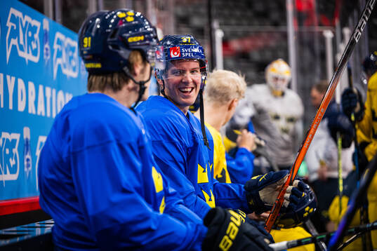 Isac Lundeström of Sweden at a practice session