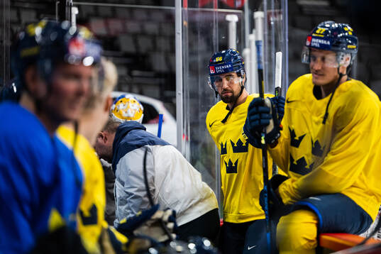 Erik Gustafsson of Sweden at a practice session