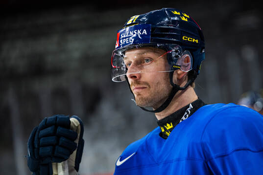 Christoffer Ehn of Sweden at a practice session