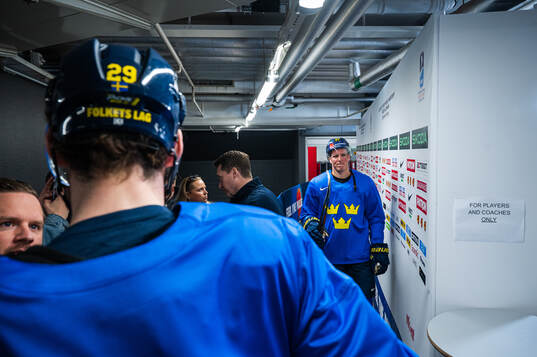 Isac Lundeström of Sweden at a practice session