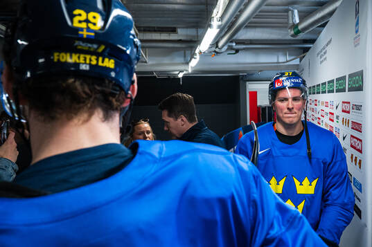 Isac Lundeström of Sweden at a practice session