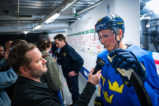 Isac Lundeström of Sweden at a practice session