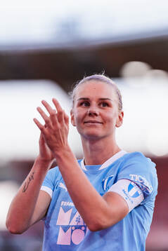 Malmö FFs Nellie Lilja jublar