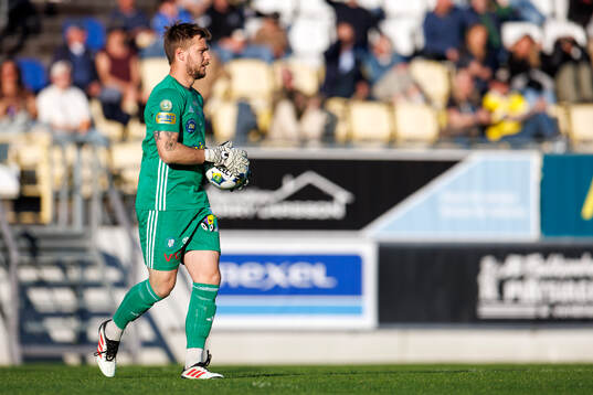 Falkenbergs målvakt Anton Andersson
