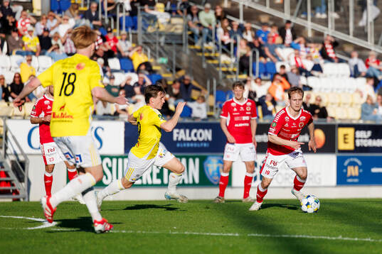 Falkenbergs Oskar Lindberg och Kalmars Saku Ylätupa