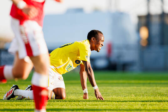 Falkenbergs Wanbe Godwin Aguda deppar