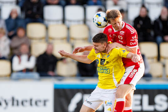 Falkenbergs Albin Andersson och Kalmars Lars Sætra