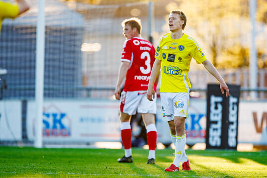 Falkenbergs Melker Nilsson deppar