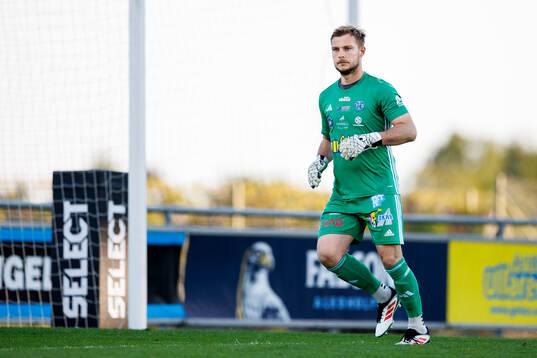 Falkenbergs målvakt Anton Andersson
