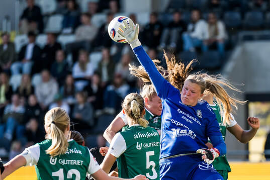 Alingsås målvakt Alexandra Blom