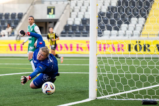 Alingsås målvakt Alexandra Blom