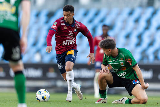 Örgrytes Tobias Sana och Varbergs Isak Vidjeskog