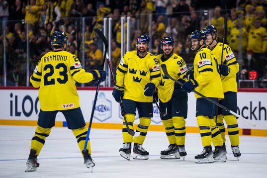 Lucas Raymond , Erik Gustafsson , Marcus Johansson ,