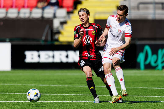 Östersunds Albin Sporrong och Sandvikens IFs Daniel