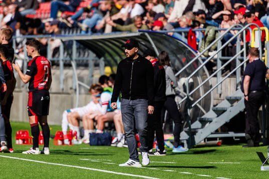 Östersunds tränare Kiarash Livani
