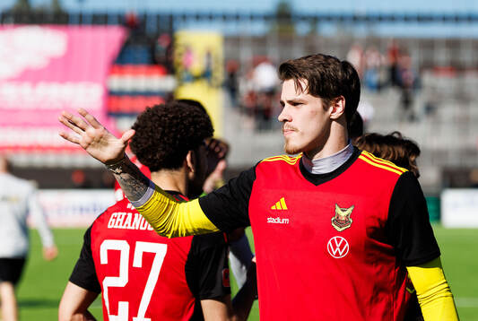 Östersunds målvakt Adam Benediktsson