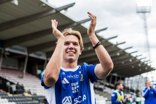 GIF Sundsvalls Ture Sandberg jublar