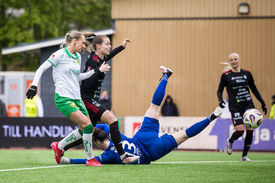 Hammarbys Ellen Wangerheim gör 2-0