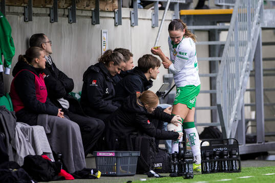 Hammarbys Vilde Hasund får vård