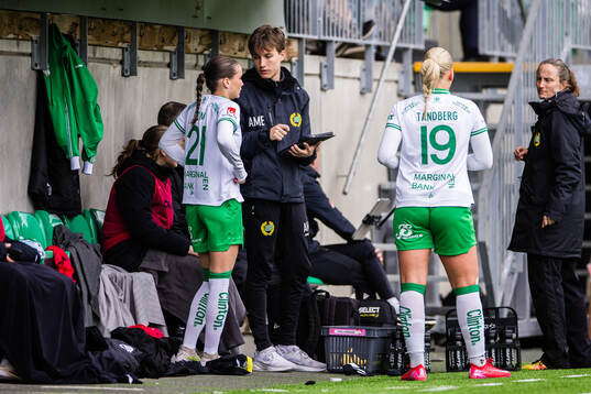 Hammarbys assisterande tränare Alfred Mörk-Eidem