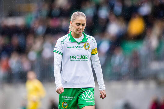 Hammarbys Alice Carlsson deppar