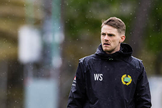 Hammarbys assisterande tränare William Strömberg