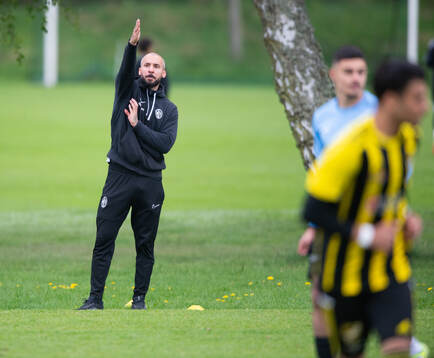 Bläddra bland fler bilder av Fotboll, P19, division 1, IFK Hässleholm, Landskrona BoIS