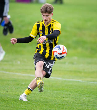 IFK Hässleholms Viggo Gill i matchen i P19 division 1
