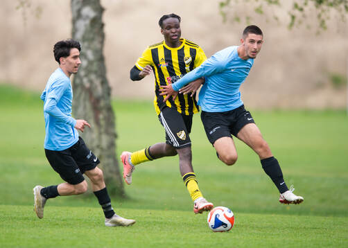 IFK Hässleholms Medven Junior Sesay i matchen i P19