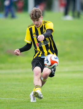 IFK Hässleholms Viggo Gill i matchen i P19 division 1