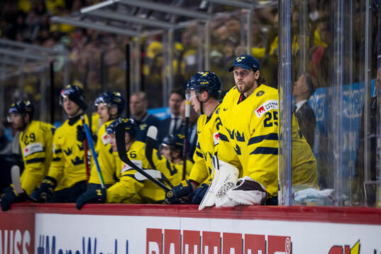 Goaltender Jacob Markström of Sweden