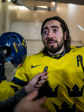Mika Zibanejad of Sweden