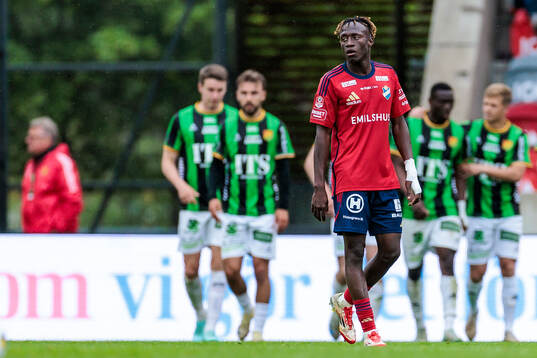 Östers Youssoupha Sanyang deppar