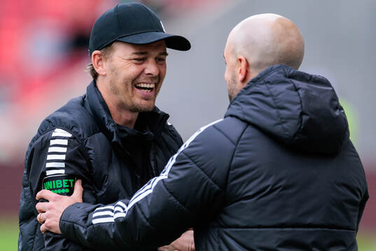 GAIS tränare Fredrik Holmberg