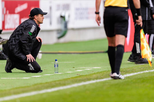 GAIS tränare Fredrik Holmberg