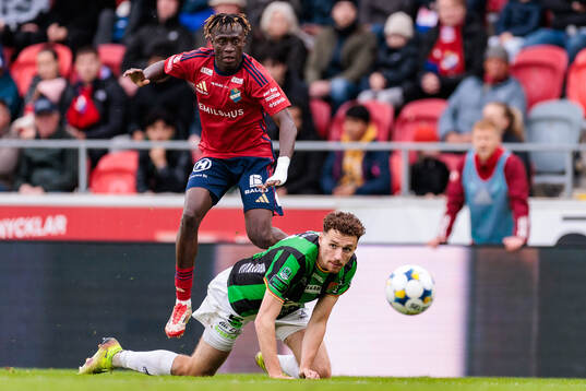 Östers Youssoupha Sanyang och GAIS Anes Cardaklija