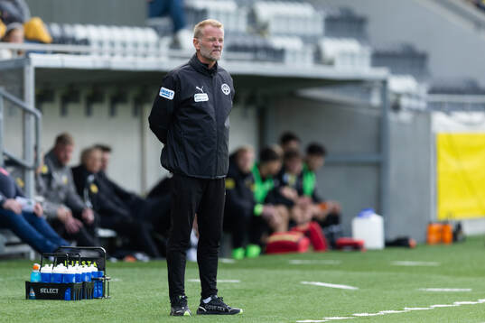 Värnamos tränare Arne Sandstö
