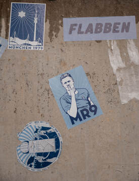 Klistermärken på Eleda Stadion
